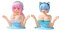 Gehanico Chest Shaking Ornaments Mädchen Modell Statue 2 pcs Anime Figur Anime Ornamente Kawaii Spielzeug im Auto Haus Desktop Dekoration Ornamente Sammlung (Freundinnen (2 pcs))