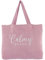 CalmyBEACH Frottee Strandtasche XXL Badetasche - 100% Baumwolle Shopper Strand Tasche groß für Damen und Herren mit Innenfach und langen Tragehenkeln (Altrose)