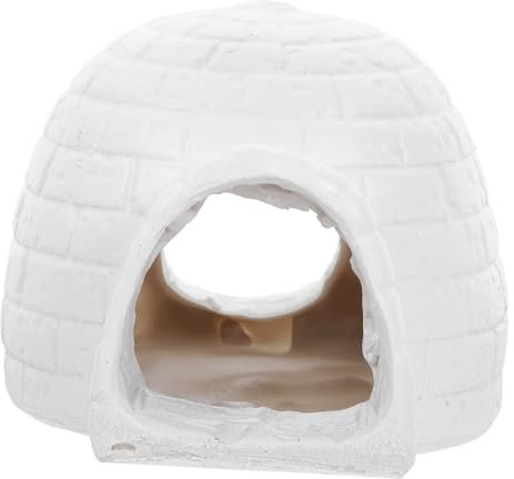 IMIKEYA Arktisches Iglu-Aquarium Iglu-Modellspielzeug Versteck-Iglu-Figuren - Aquarium Dekoration - DIY Dekoration Modelle Iglu-Tank-Versteck-Ornament Iglu-Statue Panzer
