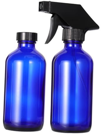 Beatifufu Sprühflaschen 250ml aus Glas, Nachfüllbar und Tragbar