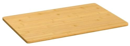 SKM Platos de Desayuno 6 uds bambú 35x23x0,8 cm,Casa y jardín,Cocina y Comedor,Utensilios de Mesa,Vajilla,Platos,Marrón,352777