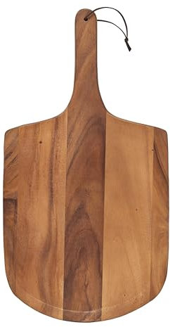 Tala Large Pizza Paddle Made with Natural Acacia Wood, Perfect for Serving & Displaying Pizzas and Freshly Baked Goods, Ideal as a Bread Paddle, Measures 57x30.5x1.5cm