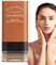 Vivien Beauty 2025 Korean Hydrating Lightweight Foundation Stick With Brush, Full Coverage, Smudge-proof, Radiant & Charming, Versatile Use, #2