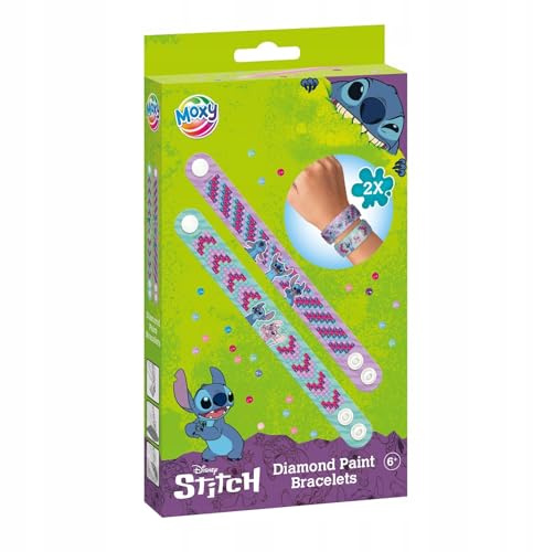 TM ESSENTIALS Disney Stitch - Kit de pulsera de pintura de diamantes, a partir de 6 años