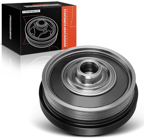 Frankberg Puleggia albero motore diesel LHG100580 | Compatibile con: Defender Station Wagon L315 L316, Defender Cabrio L316, Defender Pick-up L316, Discovery II L318