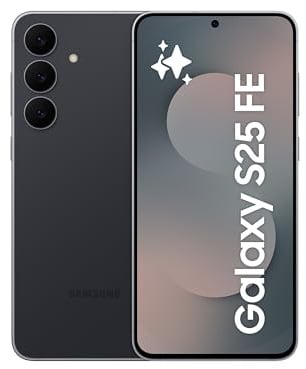 Samsung Galaxy S25 FE 256GB JetBlack AI Smartphone ohne Vertrag, AI Handy mit Android 15, 8 GB RAM, 256 GB Speicher ohne Simlock (JetBlack)