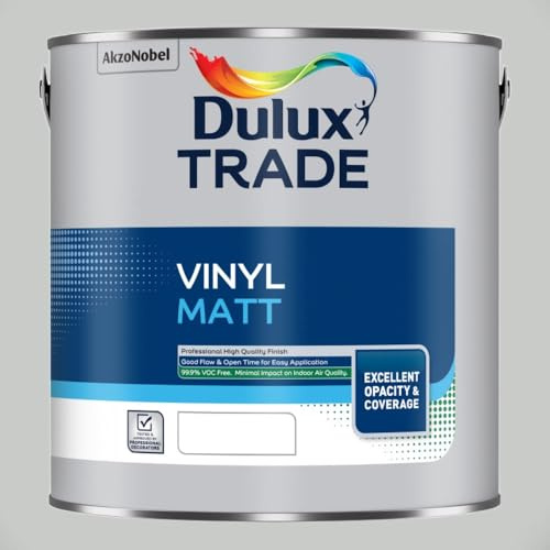 DULUX TRADE VINYL MATT BEACHCOMB GREY 2.5L
