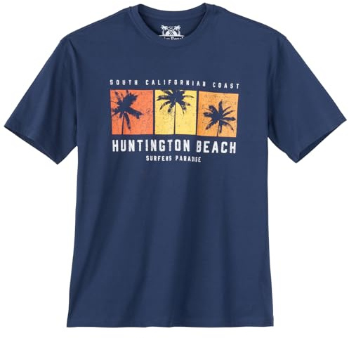 Calm Beach Übergrößen T-Shirt denimblau Huntington