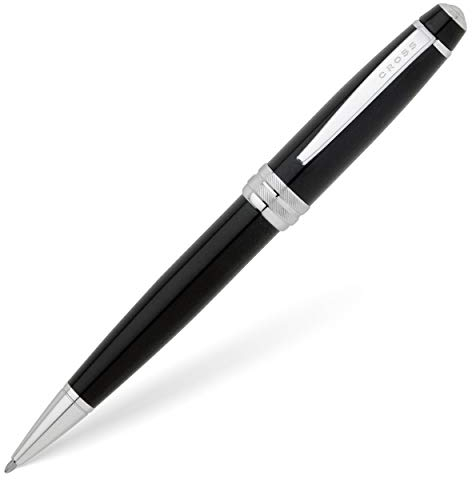 Cross Bailey Ballpoint Pen with Twist Mechanism - Black Ink - Line Width M - Lacquer Black