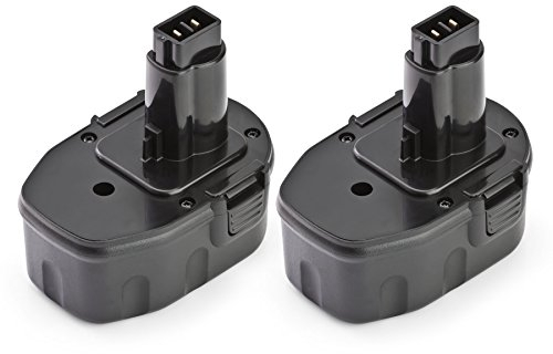 2 x ExpertPower 14.4v 3000mAh NiMh Replacement Extended Battery for Dewalt DW9094 DW9091 DC9091 DE9038 DE9091 DE9092 DE9094 DE9502
