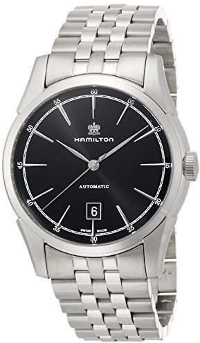 Hamilton Men's H42415031 American Classic Spirit of Liberty Analog Display Swiss Automatic Silver Watch