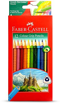 Faber-Castell GRIP Buntstifte 12 im Karton