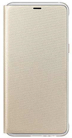 Samsung Original Etui Folio Néon pour Galaxy A8 2018 - Or