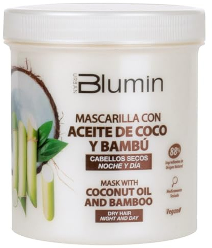 Blumin Urbanic Kokosöl und Bio-Bambus Maske, 700 ml