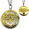 MadamLili - Personalisierbar Bronze Kette Foto Medaillon - Amulett Aufklappbar - Kostenloser Fotoservice - Vintage Stil - Halskette 70cm - Handgefertigt - Gravur Schmuck - Namenskette - Schmuckbox