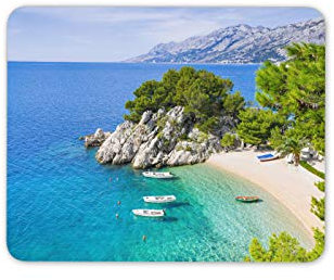 Brela Croatia Mouse Mat Pad - Makarska Dalmatia Travel Sea Computer #16266