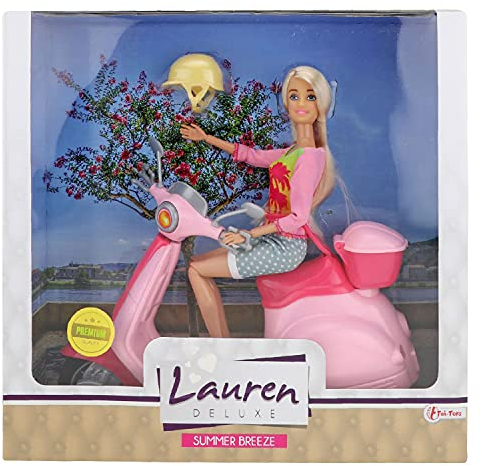 Toi Toys Teenager-Puppe auf Roller