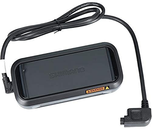 SHIMANO Unisex Erwachsene Batterie Steps E6/8 S/A S/C Comp Ladegerät externer Akku, Freizeit und Sport, Schwarz (NE)
