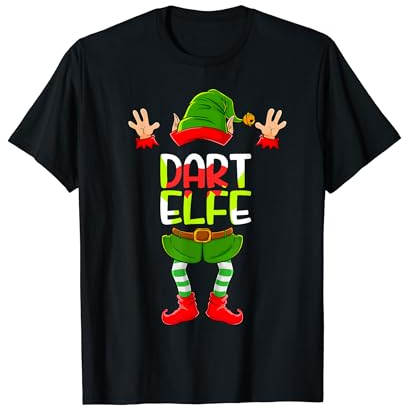 Lustiges Dart Elfen Weihnachtselfen Weihnachten X-mas T-Shirt
