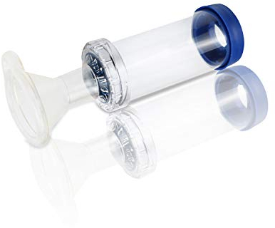 Inhalator Spacer für Katzen oder Hunde, Aerosolkammer für Haustiere, mit Maske, hilft Haustieren beim Atmen und bei der Abgabe von Medikamenten