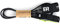 Eisbach Riders Surfboard SUP Straight Leash (5ft/6ft/7ft/8ft) in schwarz, blau, orange, grün - Wellenreiten Surfbrett (Schwarz, 9ft/2.74m)