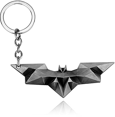 Batman Superman Porte-clés avec Pendentif Hommes Femmes Sac Accessoires Bijoux personnalité k120 Argent Antique
