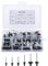 Trsnzul Blindnieten Schwarz 120 Stück Nieten Anthrazit Blindnieten Blindnieten Set Blindnieten Großkopf Popnietenzange Set Blindnieten Sortiment mit Box für Möbel Sortiment Kit M2.4 M3.0 M3.2 M4