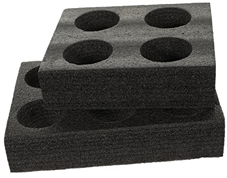 OSALADI 2pcs Pearl Cotton Cup Holder Portable Couch Beer Storage Crate Carry Holder for Hot and Cold Drinks Foam Glass Holder for Portable Coffee Mug Disposable Trays Hanger Porous