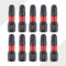 10x Bull Bits 25mm PZ3 Impact Driver Bits Set - Single Ended, Shock Zone, S2 Steel, Torsion Zone