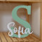 Neonobs Letra Decorativa Personalizada con Nombre – Regalo Original para Niños, Comuniones, Bautizos o Cumpleaños – Decoración para Habitación Infantil – Varios Tamaños y Colores
