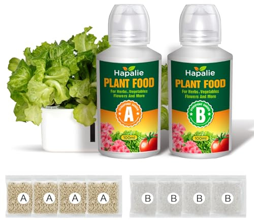 Hydroponic Nutrients, 1000ml Liquid Plant Food for Indoor Gardens