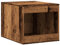 vidaXL Katzenklo Schrank, Katzenschrank Katzentoilette, Beistelltisch Katzenhaus, Katzenmöbel Verstecktes Design, Altholz-Optik Holzwerkstoff