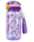 MHwan Gourde Enfant, 600ml Robuste et Incassable, Anti Fuite avec Paille, Sans BPA, Belle Portable Gourde Fille et Garcon Adaptée aux Voyages Scolaires