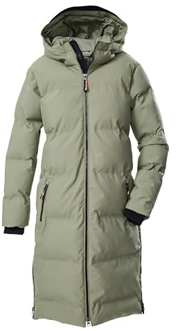 Killtec Mädchen Kow 237 Grls Qltd Ct Steppmantel/Funktionsmantel in Daunenoptik mit Kapuze (1er Pack)