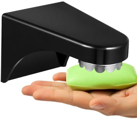 Porta sapone per doccia | Supporto magnetico per saponetta, vassoio per sapone design a parete per molti saloni da bagno, cucine, bagni