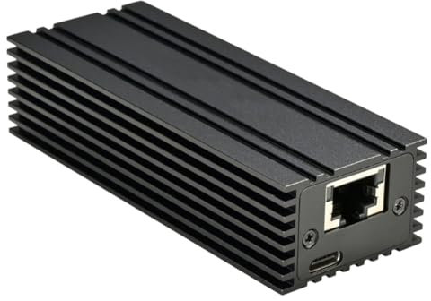 Cpolebev Scheda di Rete Ethernet USB4 10Gbps Connessione Internet Veloce per 3/4 Venditori Globali da 10 GB