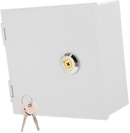 TEMPNAP Scatola Di Giunzione in Acciaio Inossidabile Per Presa Elettrica Scatola Di Interruttore Con Serratura e Chiavi Protezione Per Esterni Per Progetti Di Impianto