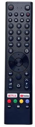 1 Control Remoto Compatible con QILIVE 500094068 Q58UA211B 600094062 Q43UA211B 600094068 Q58UA211B Smart TV