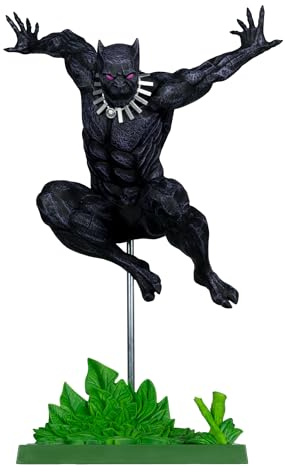 McFarlane Toys- Marvel Black Panther 1:6th Scale Collectible with Scene (Black Panther Annual (Variant) #1)