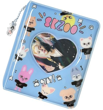 Cartoon Photocard Binder, WlsqDE Cartoon Fotokarten Album, Sammelalbum | Photocard Binder, Fotokarten, Idol-Fotoschutz, Geschenke für Fans