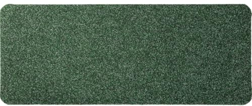 ANRO Schuhparkplatz Fußmatte rutschfest Fußabtreter Schmutzfangmatte Indoor Sauberlaufmatte schmal Abtropfmatte für Eingang Uni Grün 25 x 100 cm