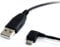 StarTech.com UUSBHAUB1LA 1 ft (0.3 m) USB to Micro USB Cable, USB 2.0 A to Left Angle Micro B, Black, Micro USB Cable
