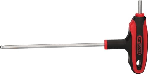 KS Tools T-Griff-Innensechskant-Kugelkopf-Schlüssel, 5mm, auf Hänger