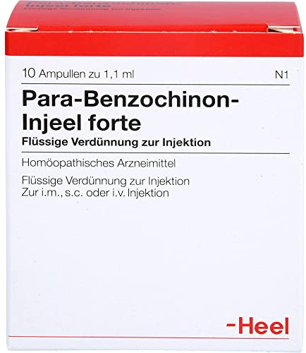 PARA BENZOCHINON Injeel forte Ampullen 10 St