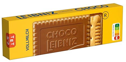 LEIBNIZ Choco Vollmilch, 125 g, knusprige Butterkekse eingebettet in zarte Milchschokolade (1 x 125 g)