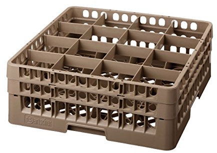 Bartscher Panier en verre 16 dents