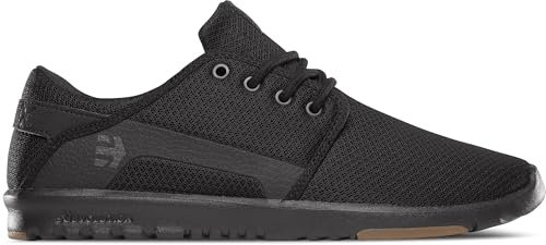 Etnies Herren Scout Sneaker, Schwarz (544-black/black/gum), 38 EU(5 UK)