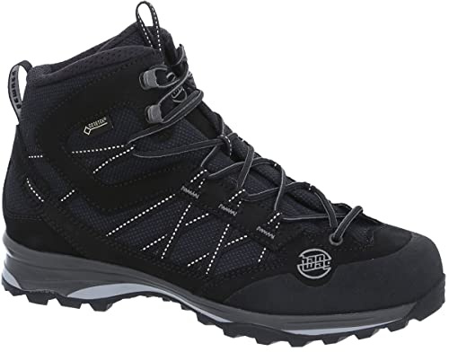 Hanwag W Belorado Ii Mid Bunion Lady GTX Schwarz - Gore-Tex Leichter widerstandsfähiger Damen Sport-Schuh, Größe EU 37