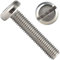 OPIOL QUALITY® Flachkopfschrauben mit Schlitz DIN 85 / ISO 1580 M5x30 mm aus Edelstahl A2 V2A (10 Stück) Maschinenschraube Schlitzschrauben Schrauben Flachkopf