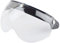 LifeBest Visière de Casque rétro Universelle 3-Snap Coupe-Vent Pare-Soleil Demi-Visage Casques de Moto visière